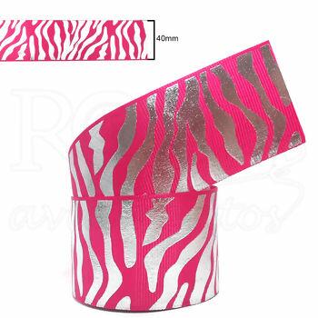 fita gorgurao 1380 malha zebra pink